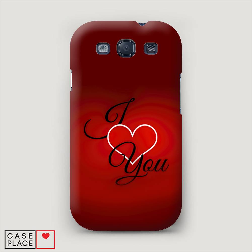

Чехол Awog "I love you 3" для Samsung Galaxy S3, 23720-5
