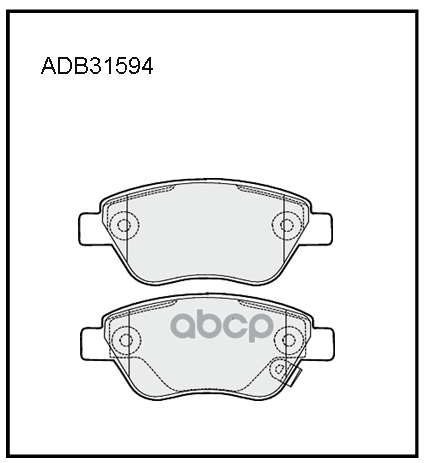 

Тормозные колодки ALLIED NIPPON для Opel Corsa D 2006- ADB31594