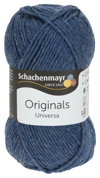 фото Пряжа schachenmayr 9801875 universa originals (00157, denim)