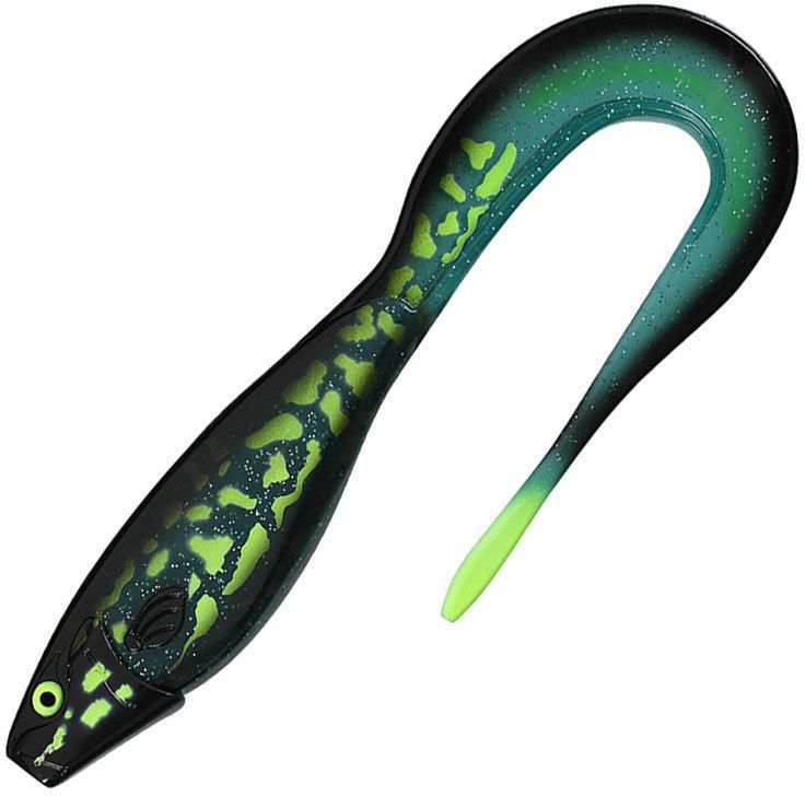 

Мягкие приманки Frapp TRICKY TAIL Painted Colors 8.0" # 104 (1шт), Зеленый;желтый;золотистый, TRICKY TAIL