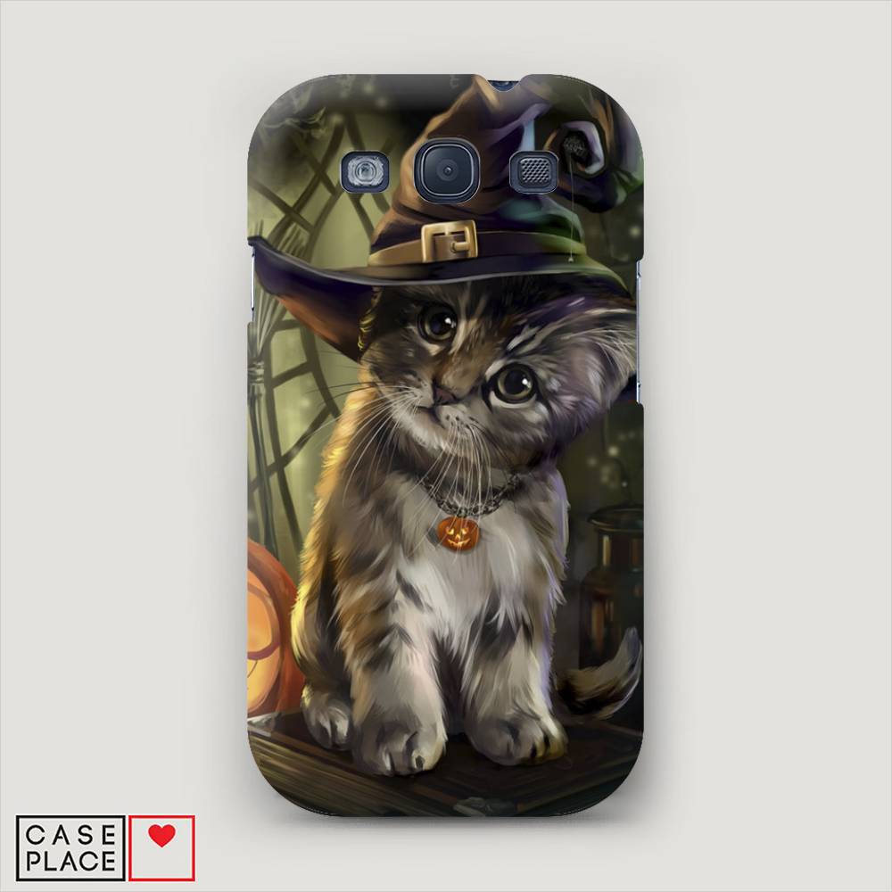 

Чехол Awog "Кот на Хэллоуин" для Samsung Galaxy S3, 23720-1