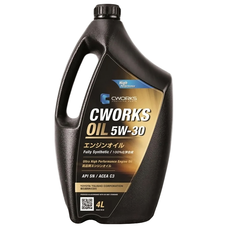 фото Cworks a130r7004 масло моторное cworks oil 5w30 a5/b5, 4l () 1шт