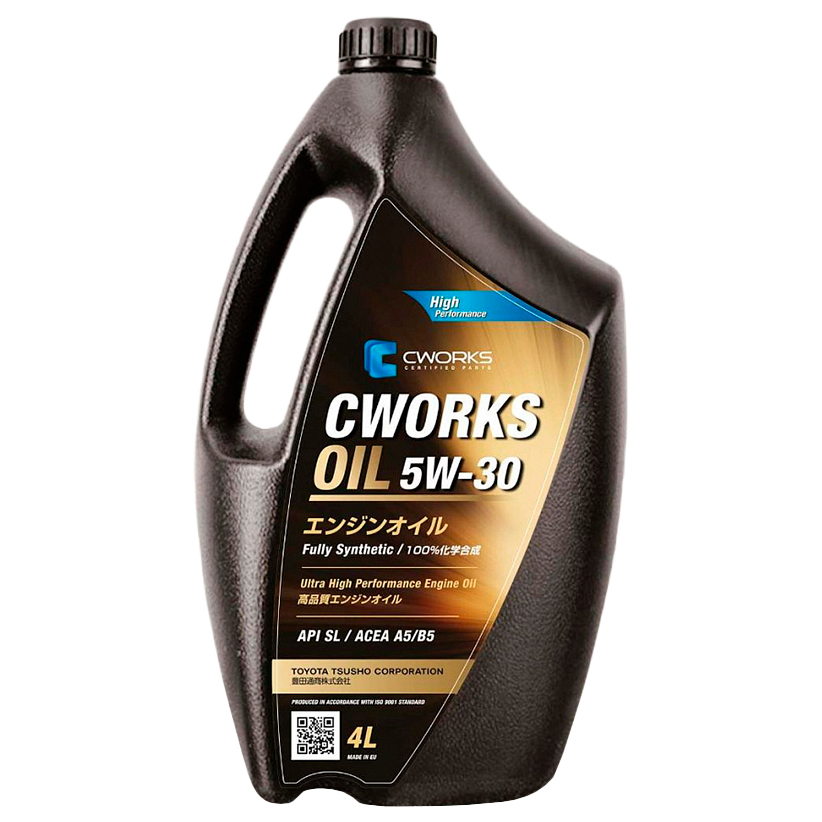 фото Cworks a130r7004 масло моторное cworks oil 5w30 a5/b5, 4l () 1шт