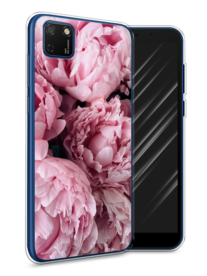

Чехол Awog на Honor 9S "Нежные пионы", Розовый;черный;белый, 6102650-8