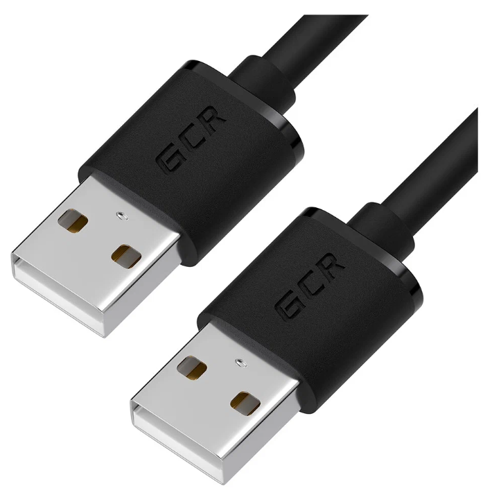 Кабель Greenconnect USB 2.0 Type-AM - USB 2.0 Type-AM 1м (GCR-UM3M-BB2S-1.0m)