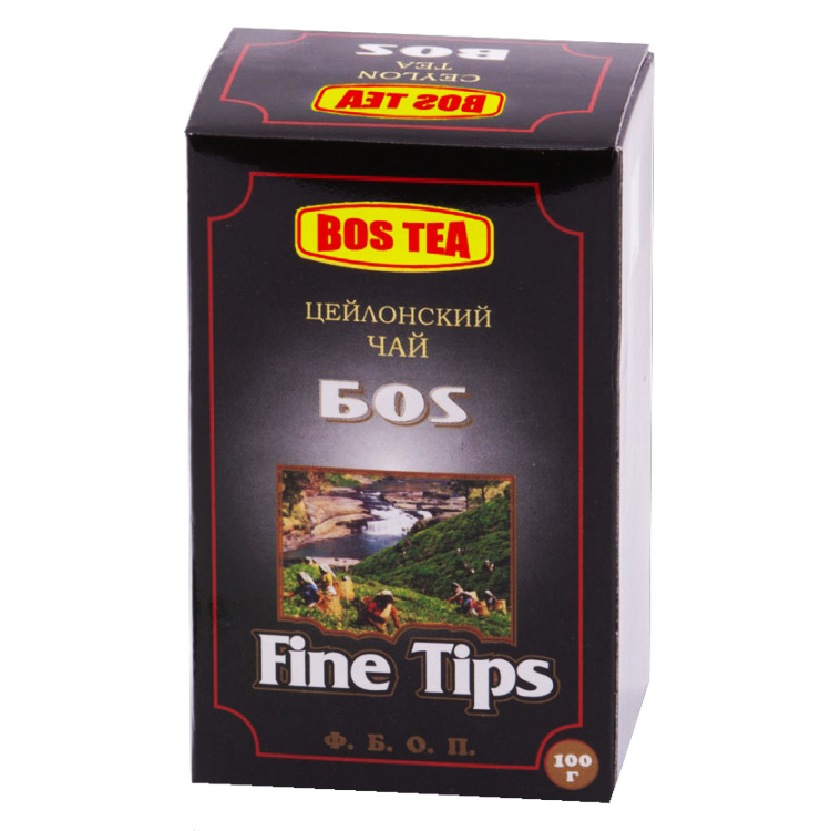 фото Чай бос "fine tips" fbop черный с бергамотом, 100 г