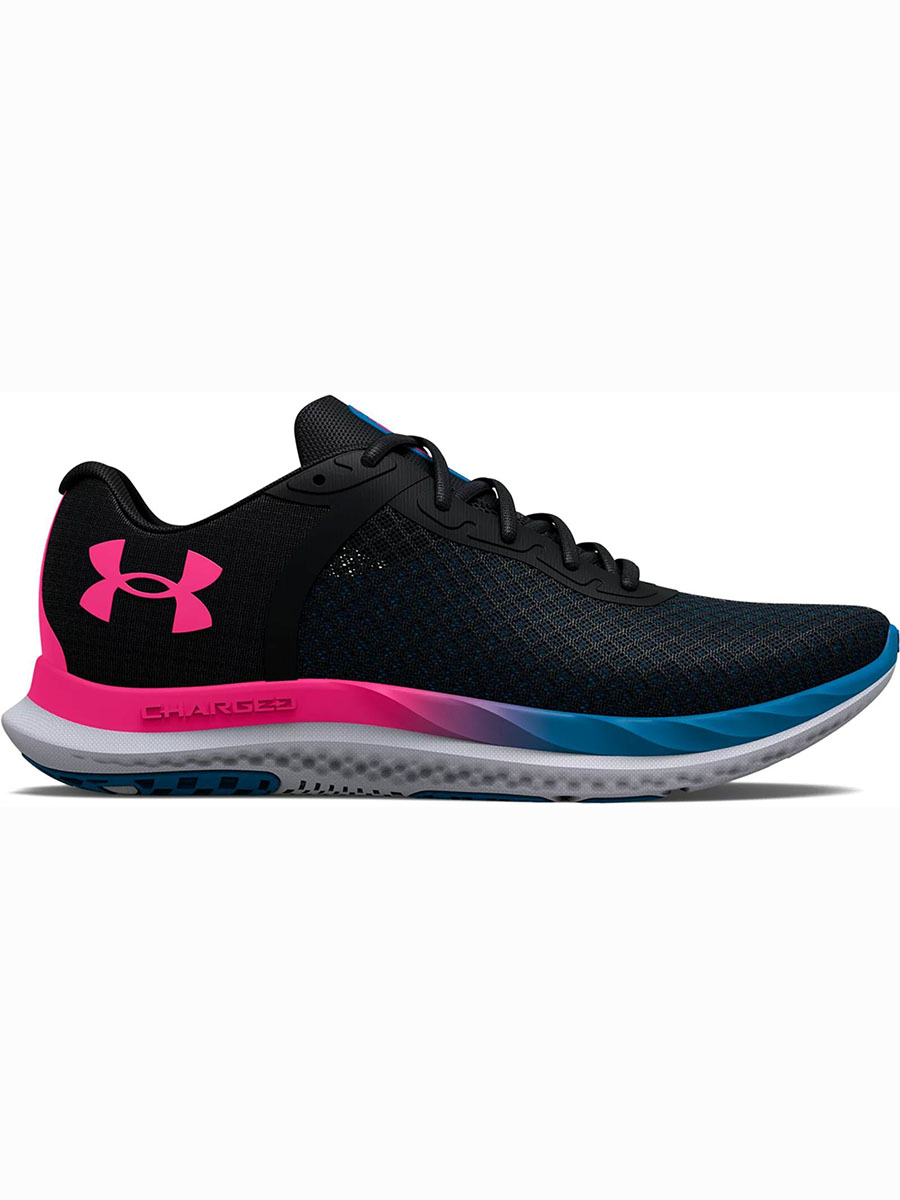 фото Кроссовки женские under armour ua w charged breeze черные 5.5 us