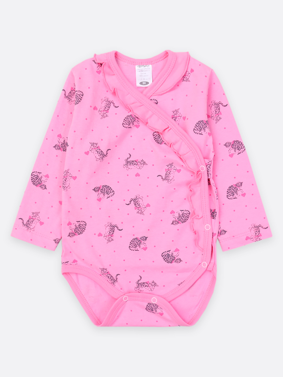 

Боди для девочек КотМарКот 902241558 цв. розовый р. 62, 902241558