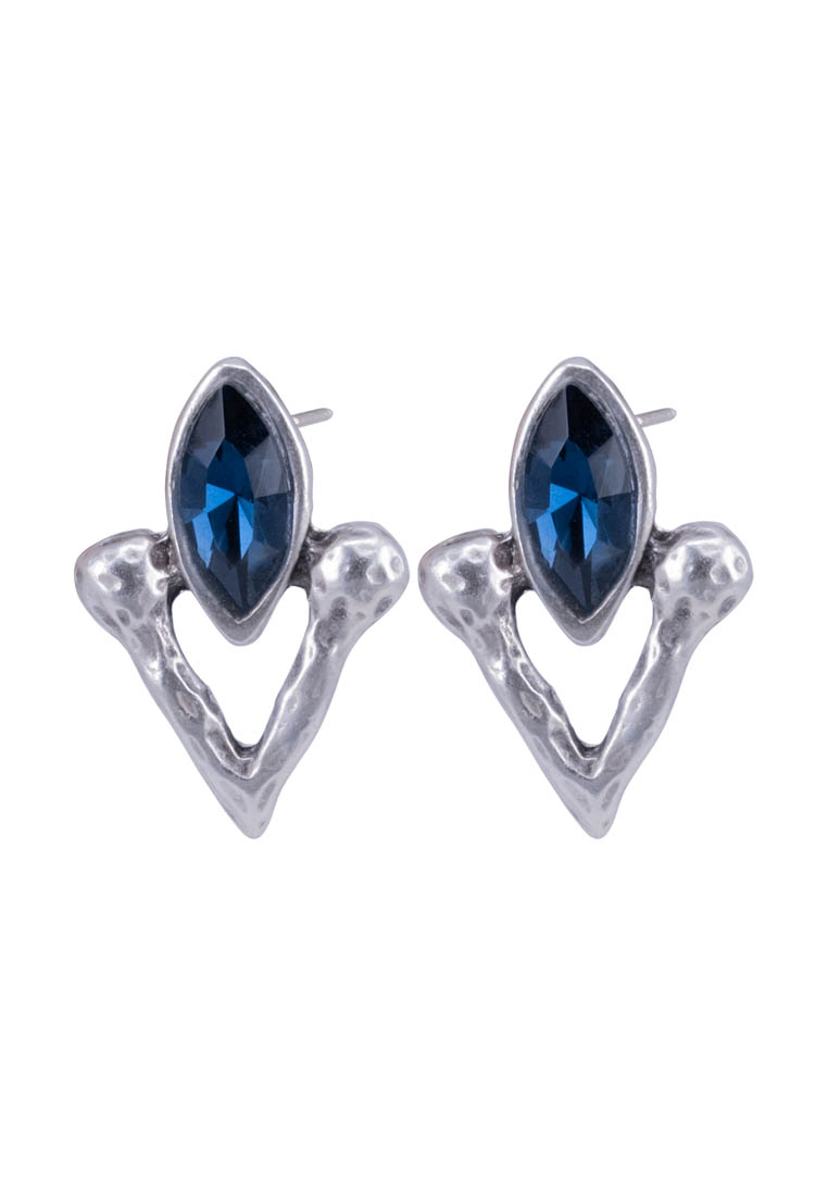 

Серьги из бижутерного сплава OTOKODESIGN 2-60062, стразы, 2-60062
