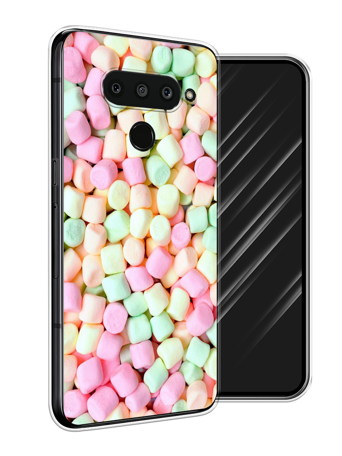 

Чехол Awog на LG V50 ThinQ "Marshmallows", Зеленый;желтый;розовый, 83850-10