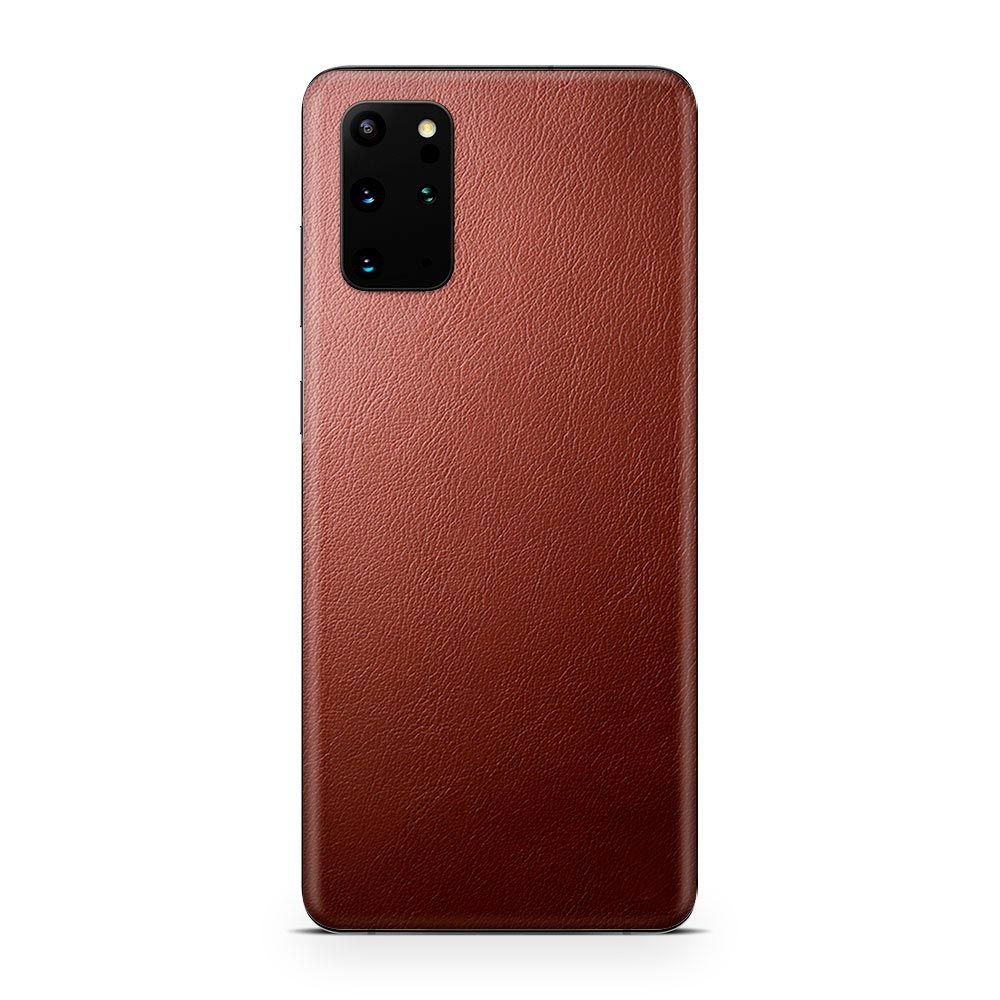 

Наклейка Glueskin с натуральной кожей ROOK для Samsung Galaxy S20 Plus, Коричневый