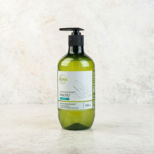 Мыло жидкое Zelenka Алоэ с провитамином В5 600 мл doxa мыло твердое beauty soap алоэ роза 400