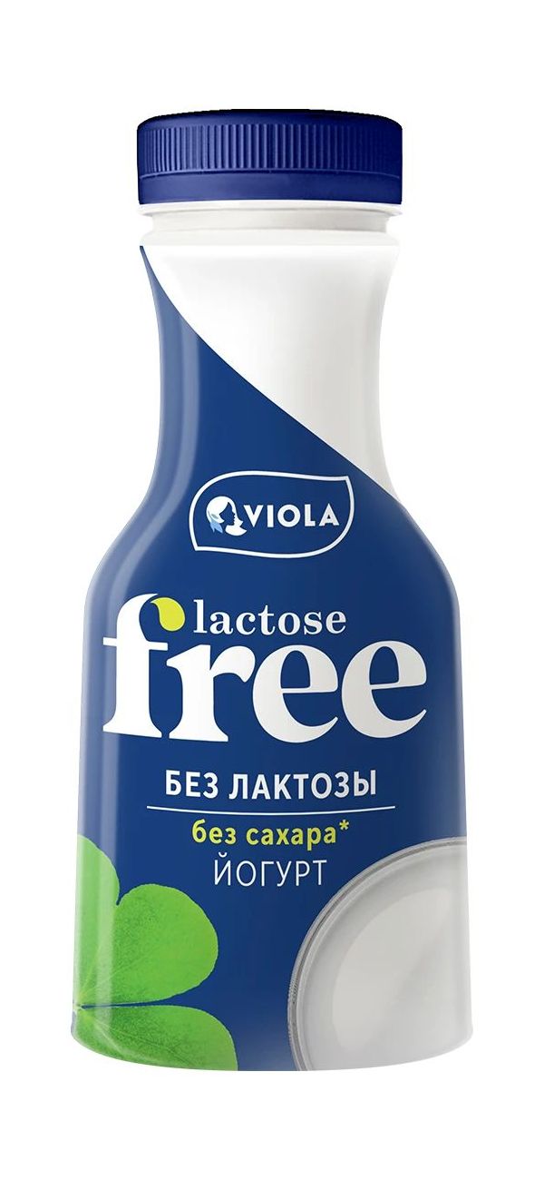 Йогурт питьевой Viola Free безлактозный 1,3% 270 г