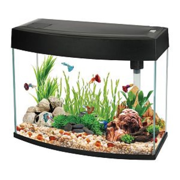 

Аквариум AA Aquarium BasicP с LED светильником и встроенным фильтром, 20 л, черный
