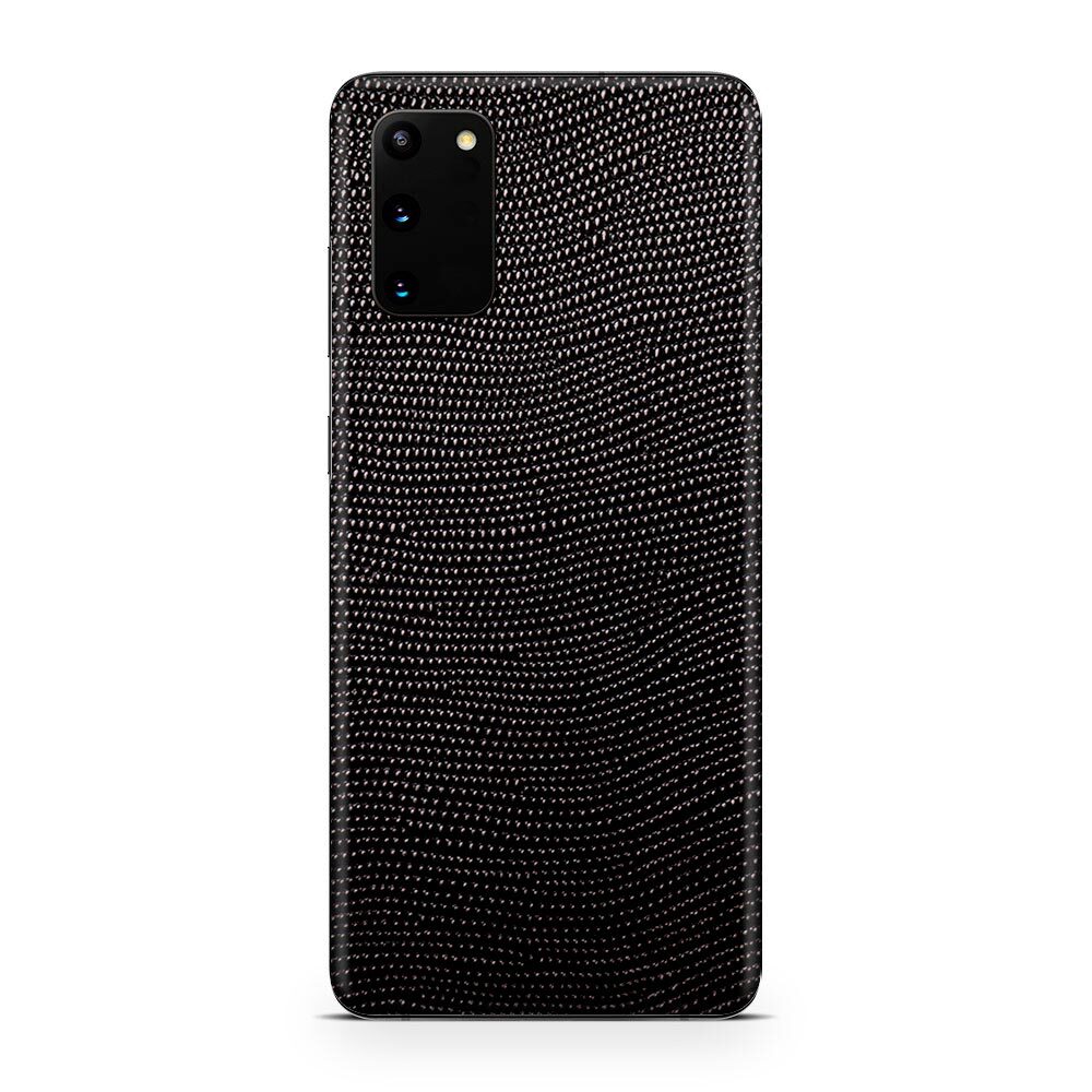 

Наклейка Glueskin из натуральной кожи STINGRAY для Samsung Galaxy S20 Fe, Черный