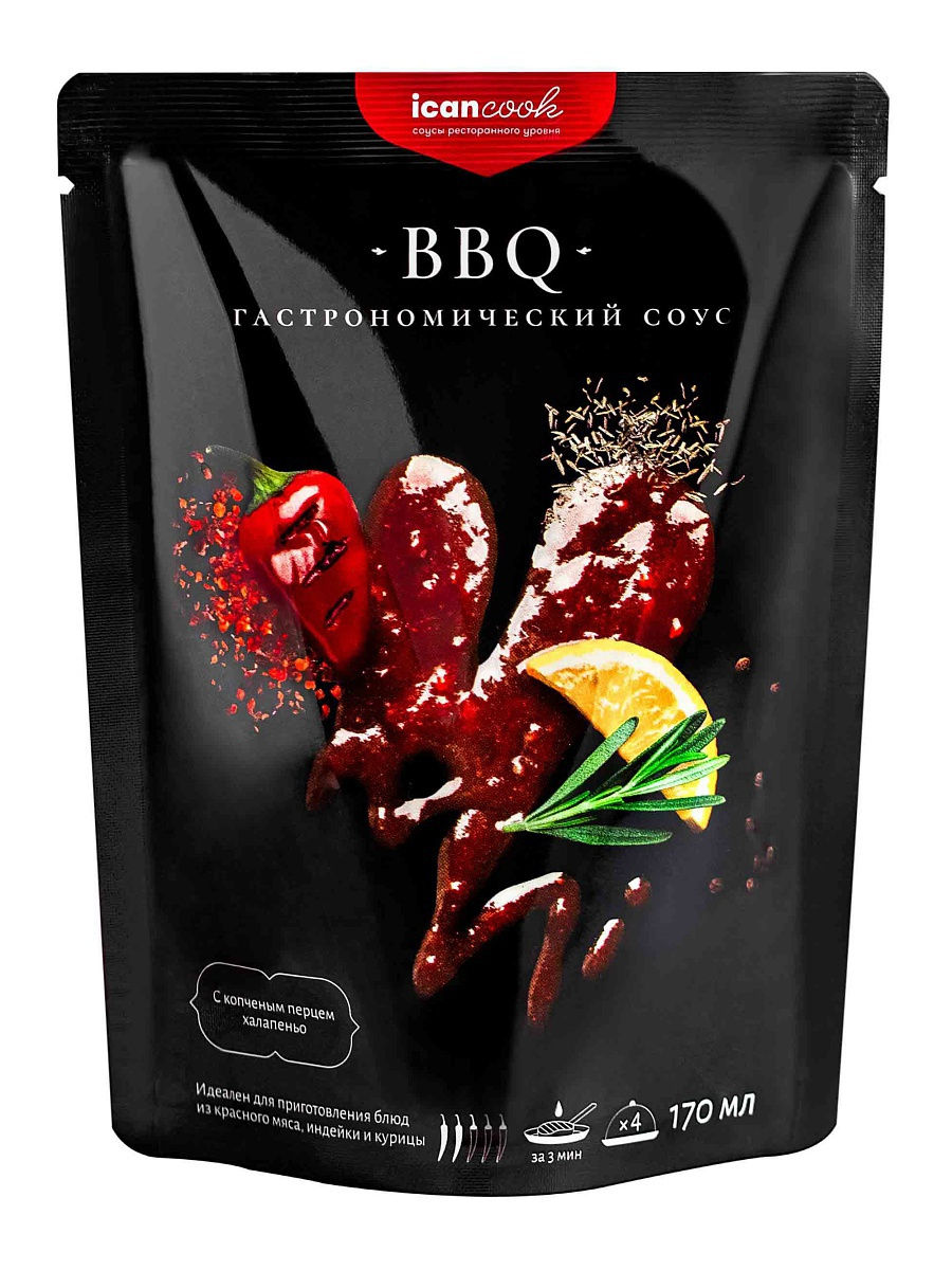 Соус Icancook BBQ Glaze 310 г