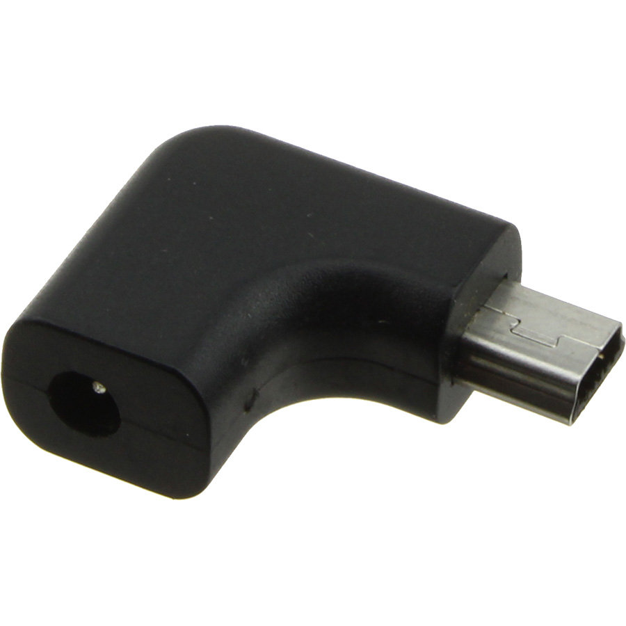 

Переходник miniUSB 5PIN -гнездо питания 3,5x1,4 угловой