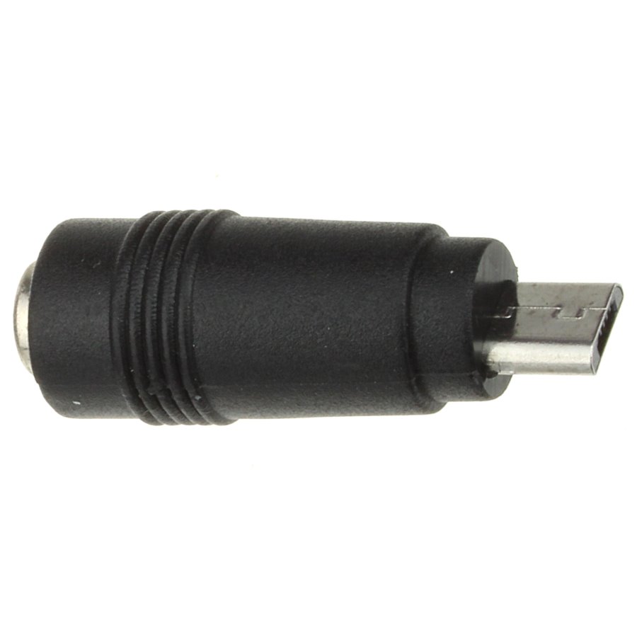 

Переходник microUSB B-гнездо питания 5,5x2,1 прямой