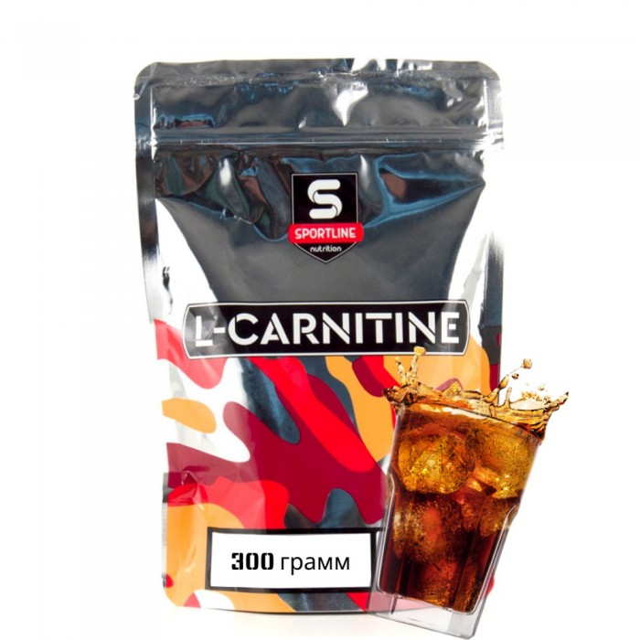 Л-карнитин L-Carnitine Bag Sportline Nutrition 300 гр. кола