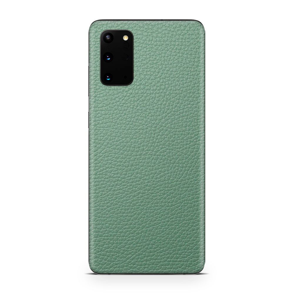 

Наклейка Glueskin из натуральной кожи CLASSIC для Samsung Galaxy S20 Fe, Зеленый