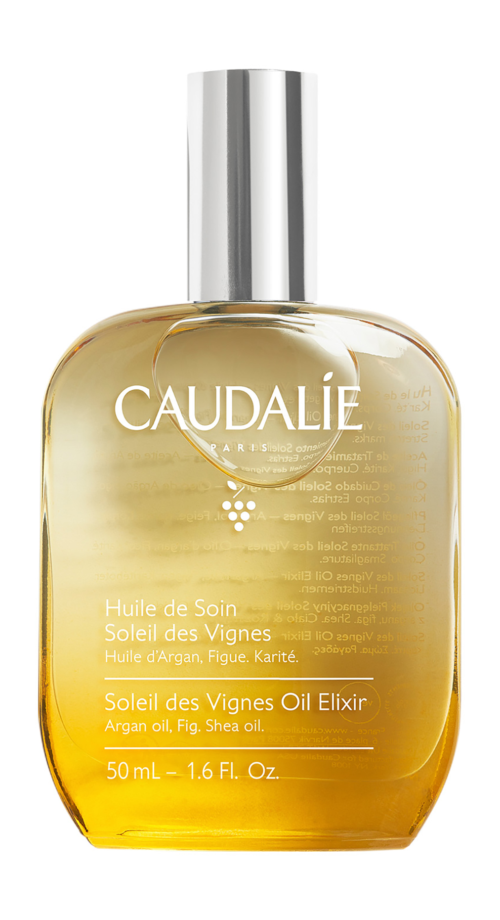 Сухое масло для тела Caudalie Soleil des Vignes Oil Elixir  50 мл lalique soleil 100