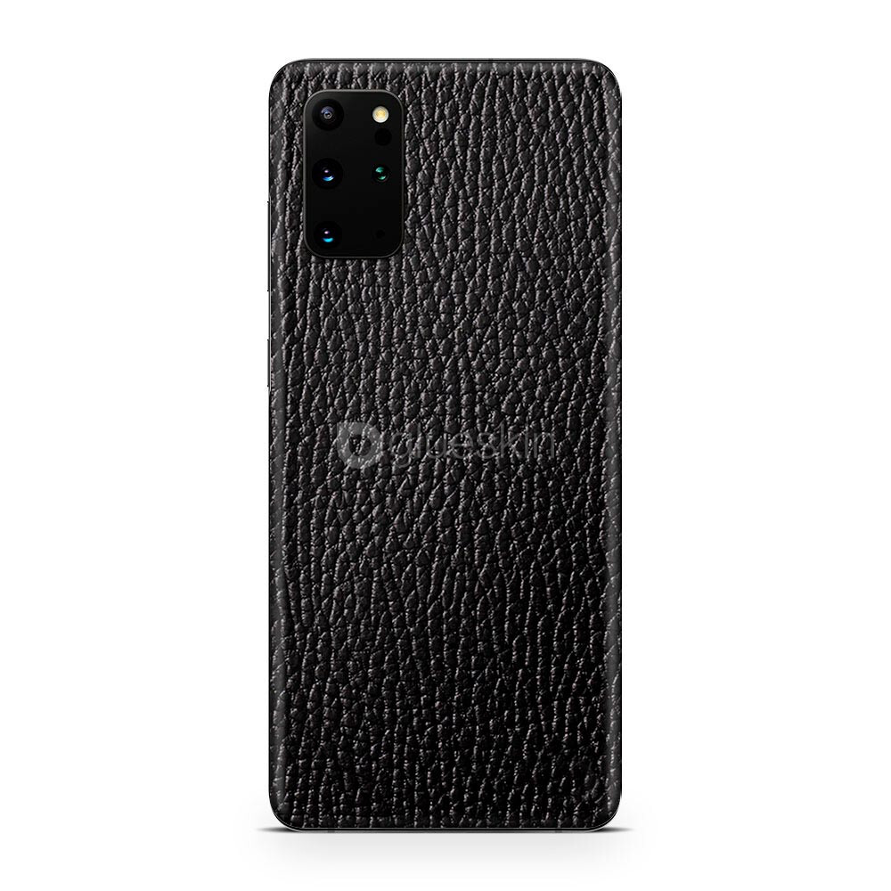 

Наклейка Glueskin из натуральной кожи CLASSIC для Samsung Galaxy S20, Черный