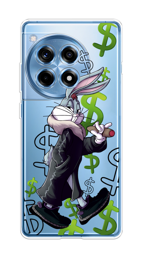 

Чехол на OnePlus 12R "Rich Bugs Bunny", Зеленый;черный;голубой, 154650-1