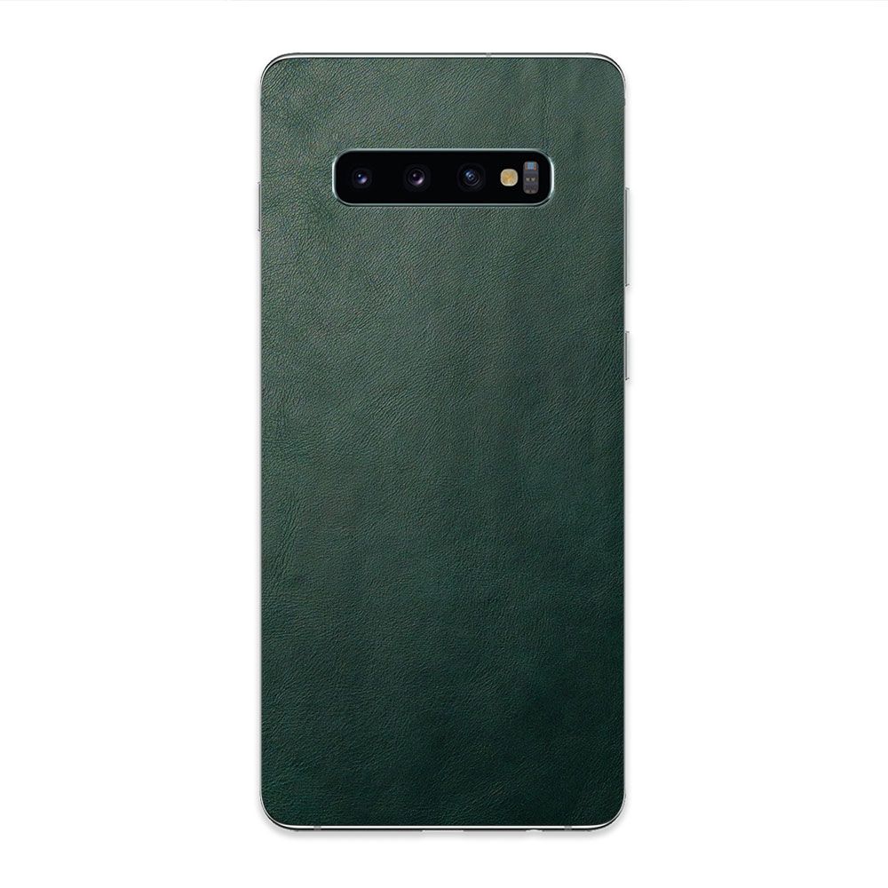 

Наклейка Glueskin Из Натуральной Кожи Just Green для Samsung Galaxy S10 Plus, Зеленый
