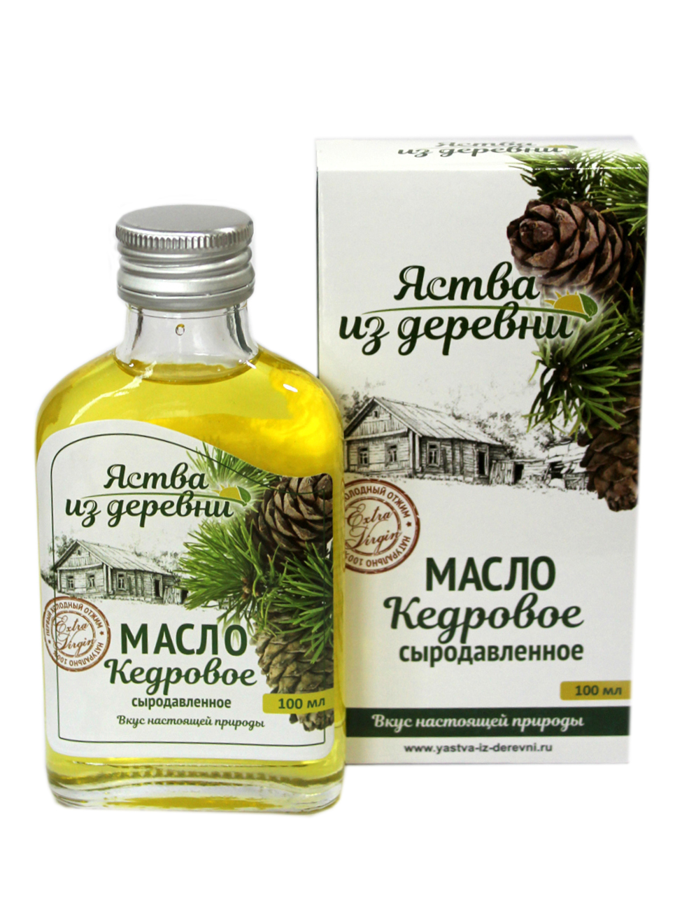 фото Масло кедрового ореха сыродавленное яства из деревни алтай 100 мл