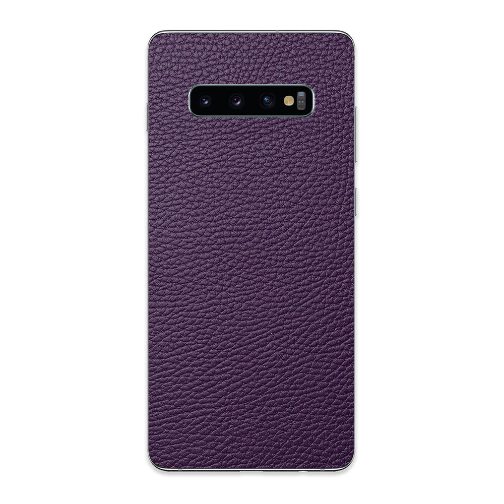 

Наклейка Glueskin Из Натуральной Кожи Classic для Samsung Galaxy S10 Plus, Фиолетовый