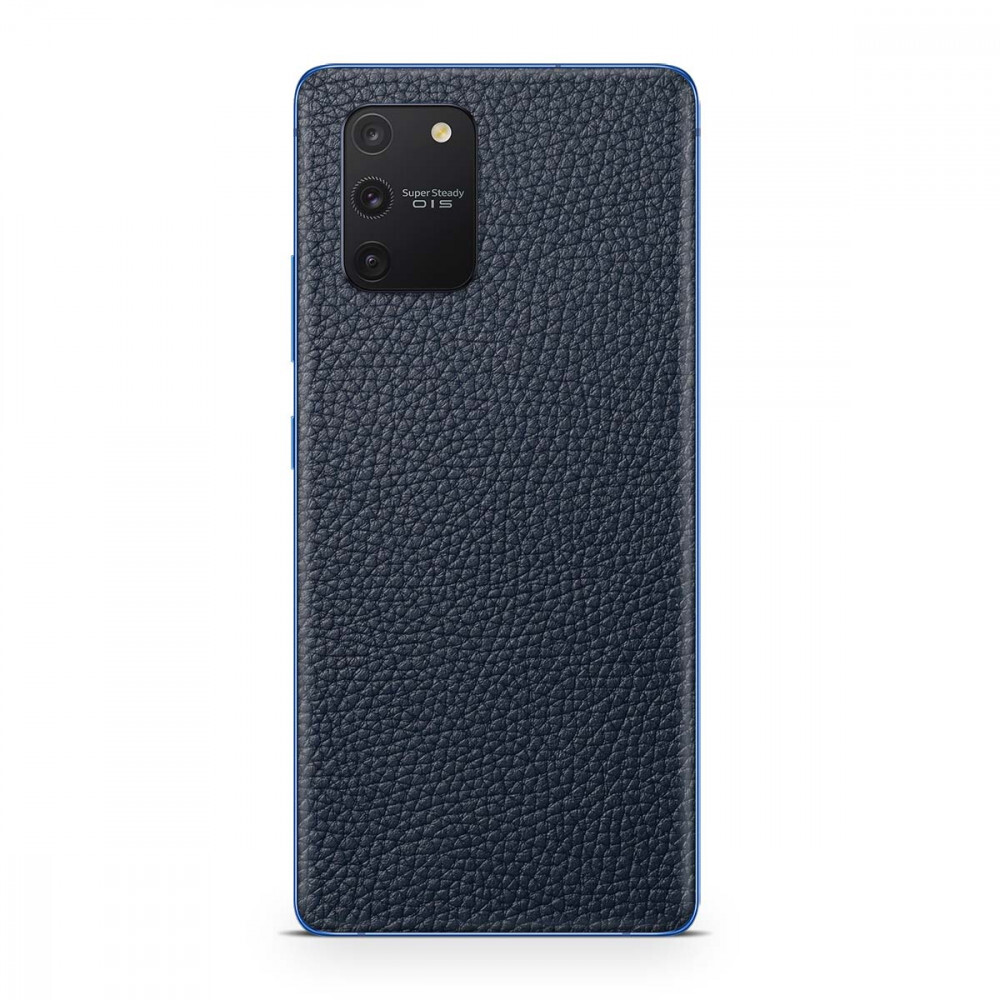 

Наклейка Glueskin Из Натуральной Кожи Classic для Samsung Galaxy S10 Lite, Синий