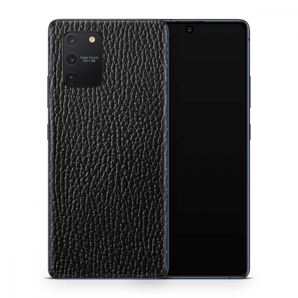 

Наклейка Glueskin Из Натуральной Кожи Classic для Samsung Galaxy S10 Lite, Черный