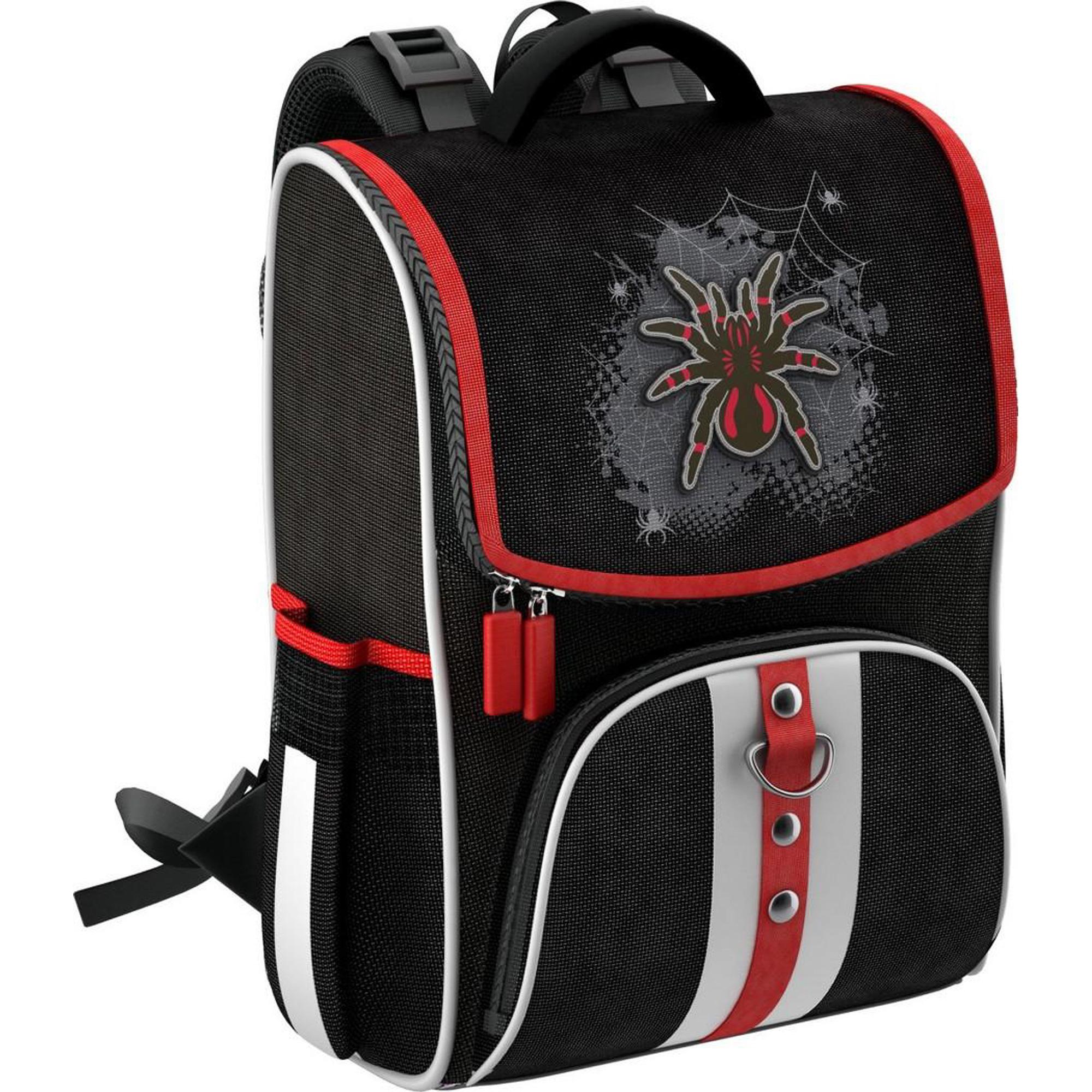 

Ранец с эргономичной спинкой spider Erich krause, Черный