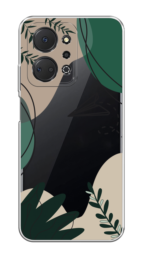 

Чехол на Honor X7A/X7A Plus "Secret Garden", Зеленый;бежевый;черный, 6120650-1