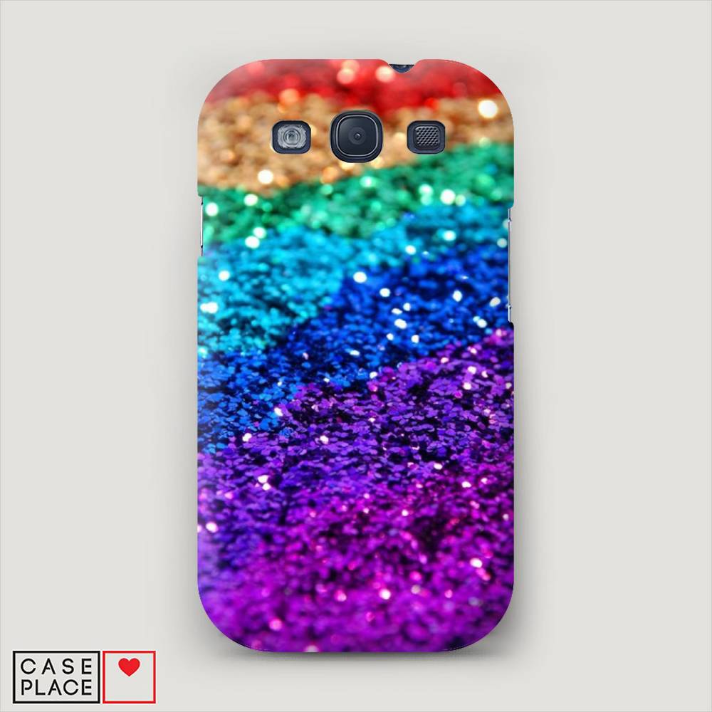 

Чехол Awog "Блестящая радуга рисунок" для Samsung Galaxy S3, 23720-2