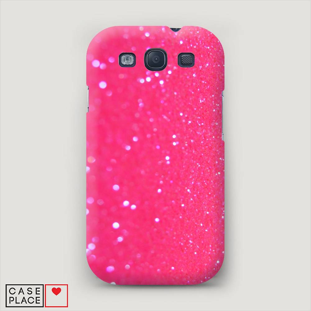 

Чехол Awog "Малиновые блестки рисунок" для Samsung Galaxy S3