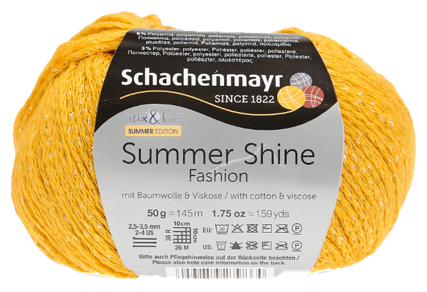 

Пряжа Schachenmayr 9807373 Summer Shine Fashion (00122, Linen), Summer Shine