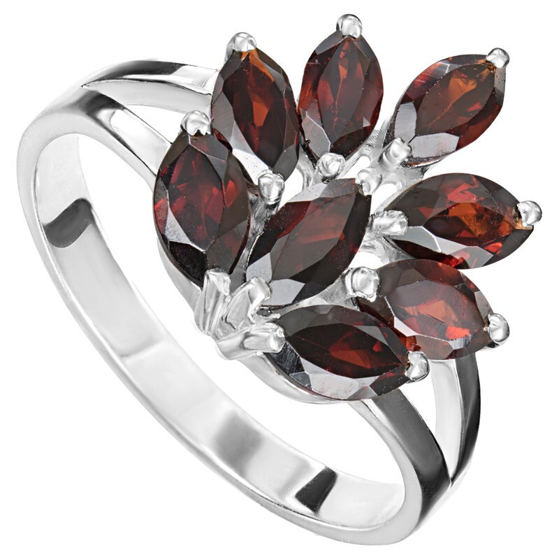 

Кольцо из серебра с гранатом р., LAZURIT-ONLINE 807700, 807700