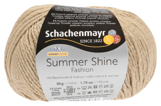 фото Пряжа schachenmayr 9807373 summer shine fashion (00115, natural)