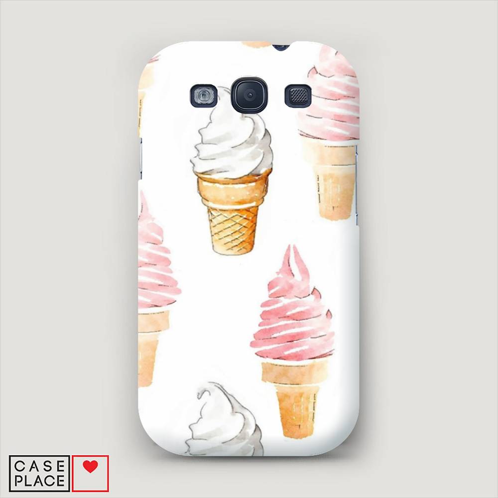 фото Чехол awog "нарисованное мороженое" для samsung galaxy s3