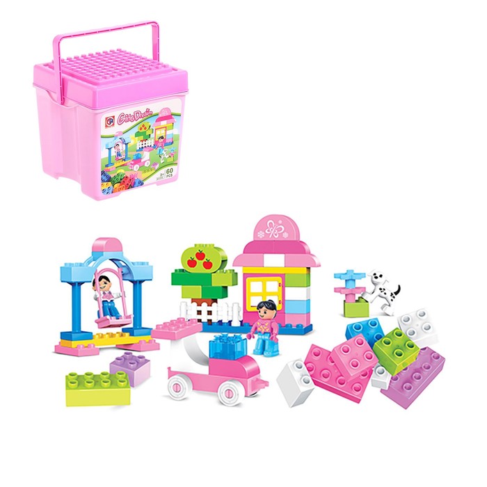 фото Конструктор kids home toys модные девчонки, 60 деталей