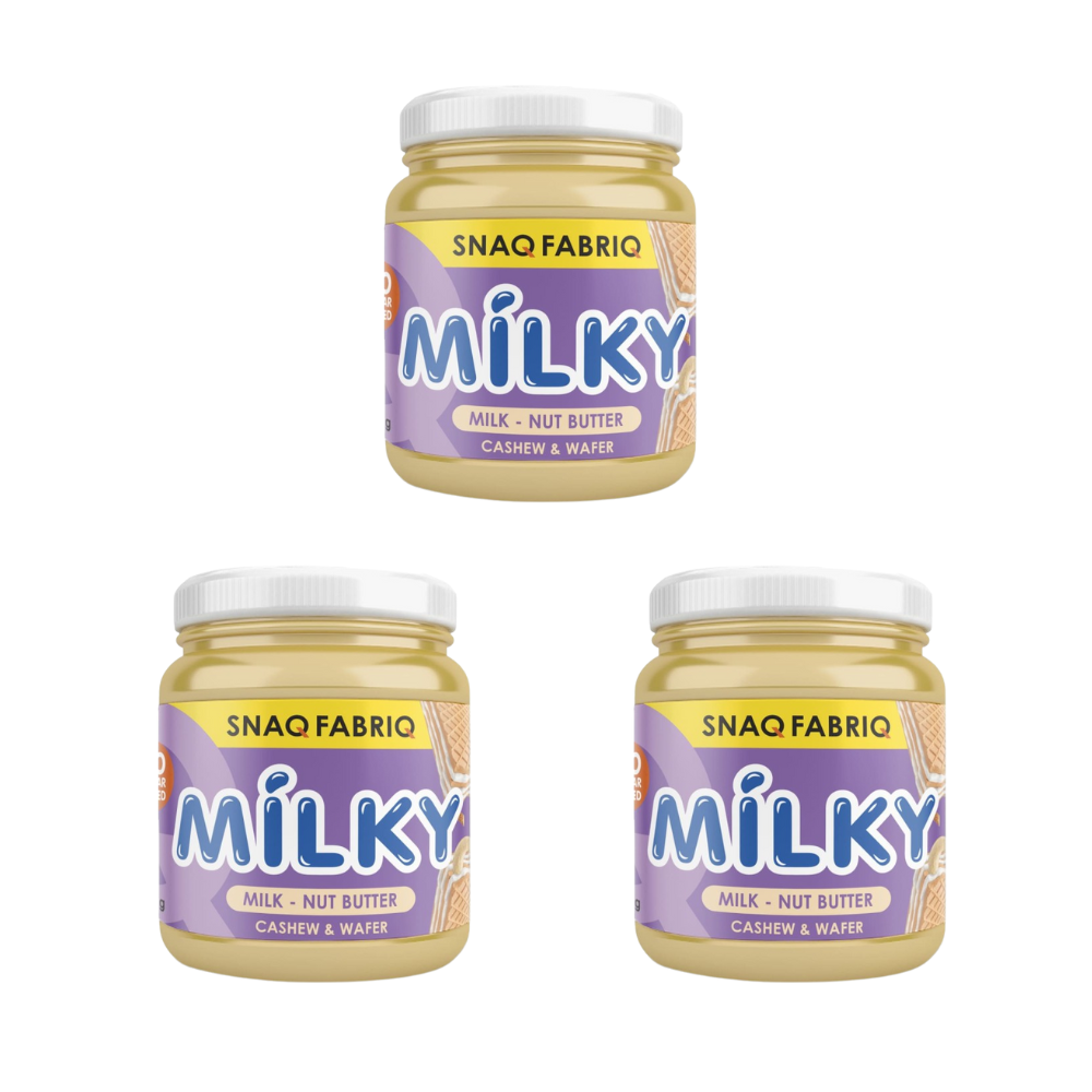 

Паста Snaq Fabriq Milky Молочно-Ореховая с вафлей без сахара, 250 г х 3 шт