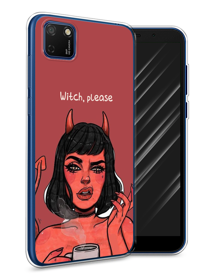 

Чехол Awog на Honor 9S "Evil Girl", Красный;черный, 6102650-6