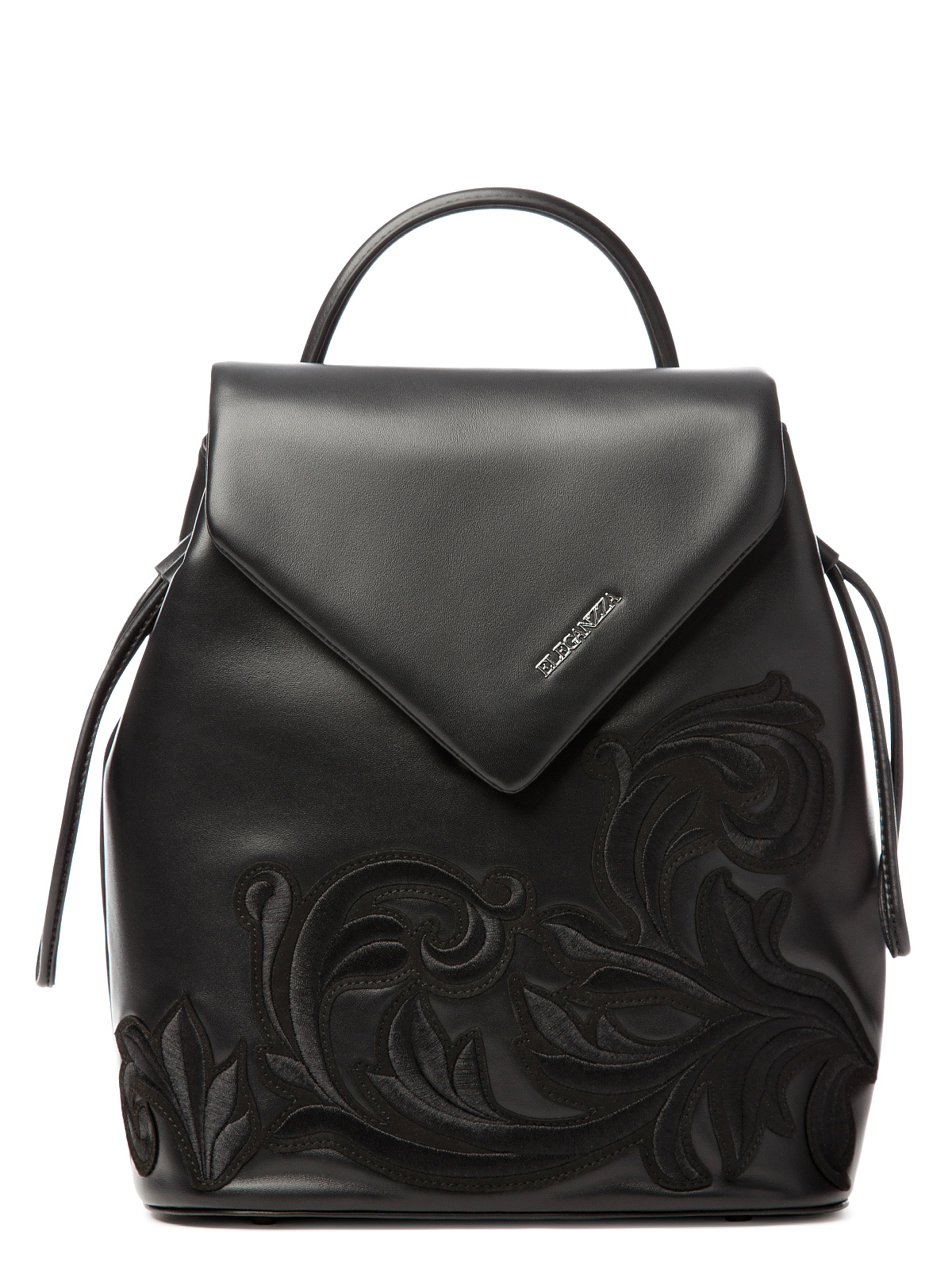 

Сумка-слинг женская Eleganzza Z153-0254 black, 24,5х14х30 см, Черный, Z153-0254