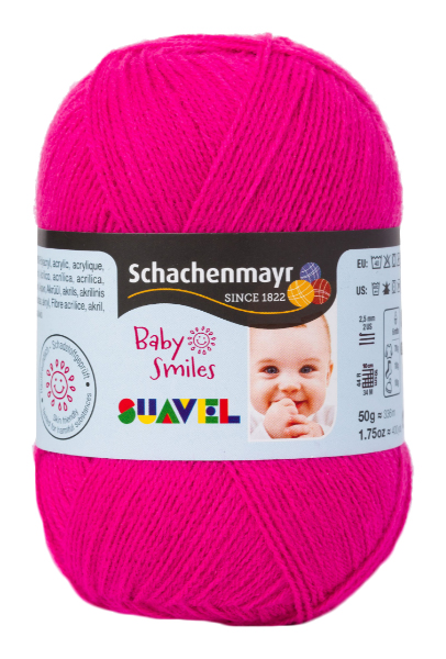 фото Пряжа schachenmayr 9814876 suavel baby smiles (06611, fuchsia)