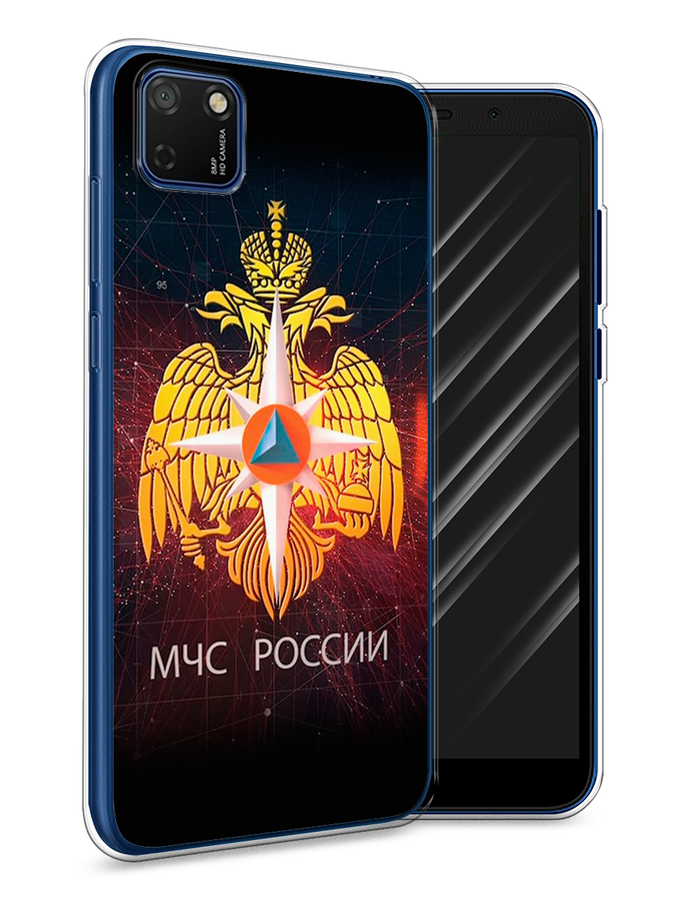 

Чехол Awog на Honor 9S "МЧС России", Черный;желтый;красный, 6102650-5