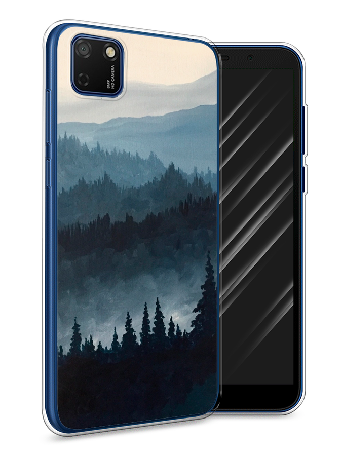 

Чехол Awog на Honor 9S "Туманные горы", Бежевый;серый;черный, 6102650-4