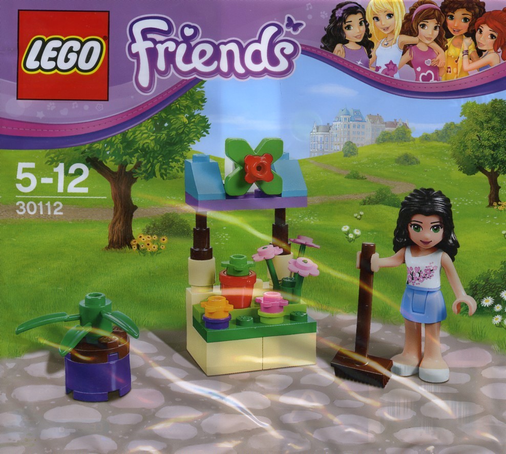 Конструктор Lego 30112 Friends Цветочный стенд 33 детали