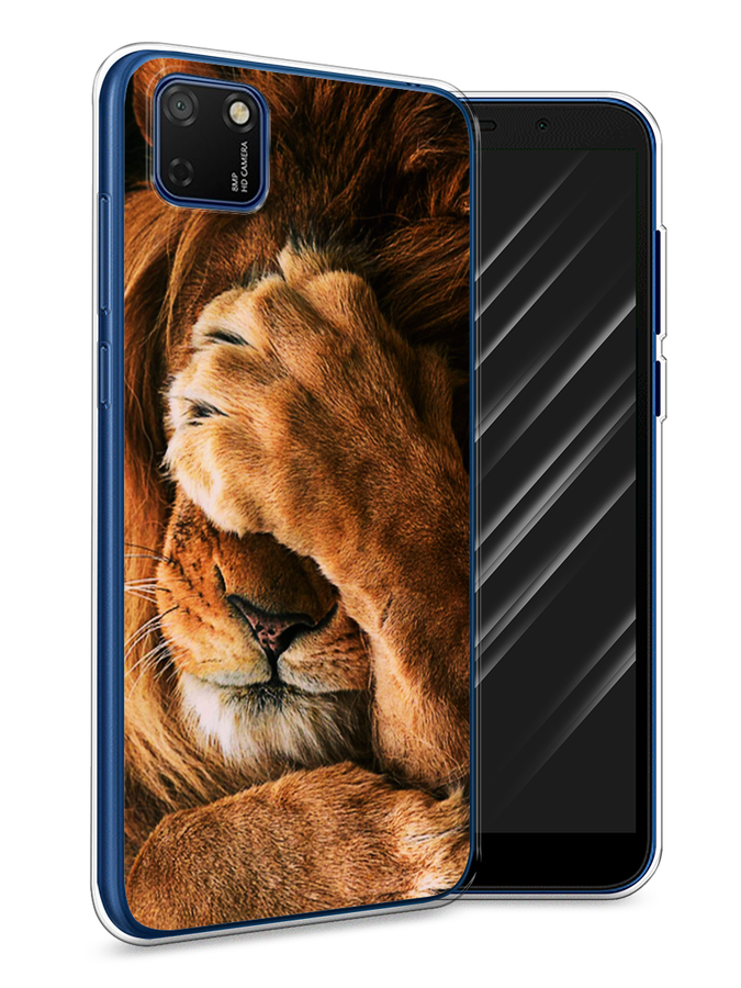 

Чехол Awog на Honor 9S "Львиный стыд", Коричневый;черный, 6102650-1