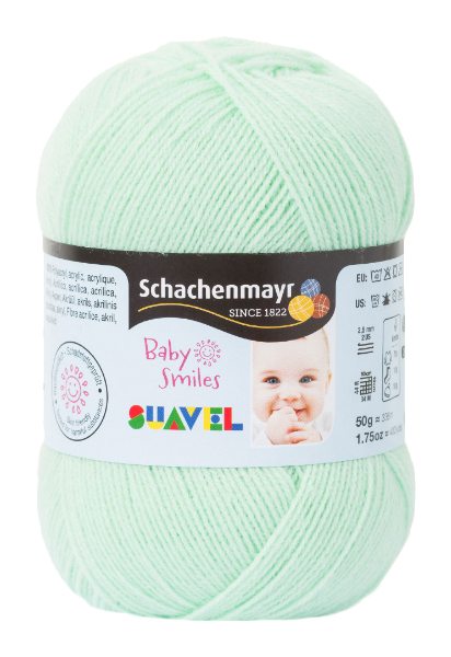 фото Пряжа schachenmayr 9814876 suavel baby smiles (01073, pale green)